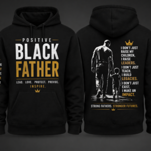 Black father hoodie
