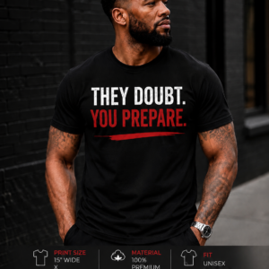 They doubt, you prepare