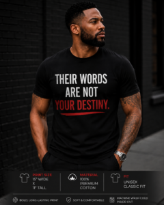 Thier words are not your destiny