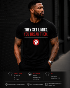 They set limits. You break them