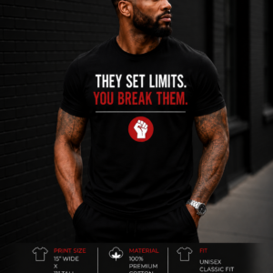 They set limits. You break them