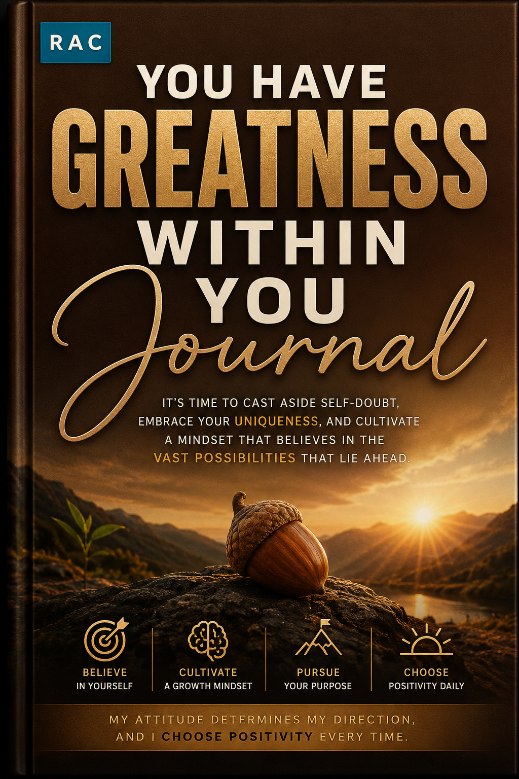 You Have Greatness Within You Journal cover