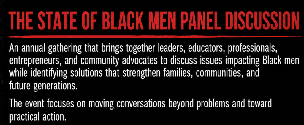 black male impact panel discussion image