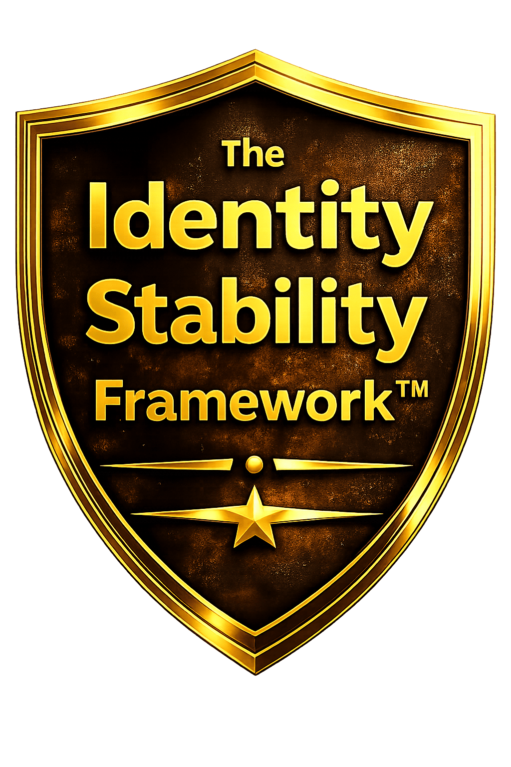 Identity Stability Framework shield developed by Dr. Richard A. Cross, Ed.D.