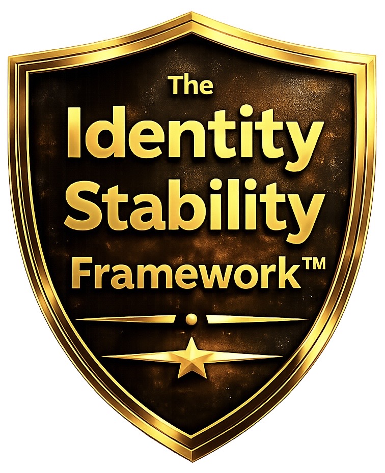 Identity Stability Framework shield developed by Dr. Richard A. Cross, Ed.D.